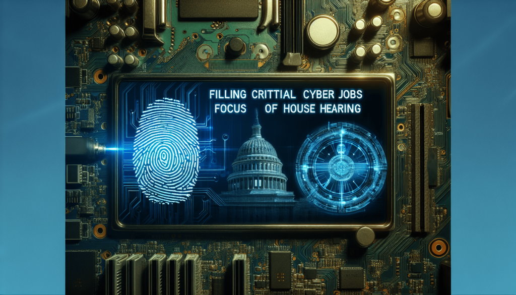 Filling Critical Cyber Jobs Focus of House Hearing